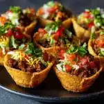 Crunchy Taco Cups Recipe
