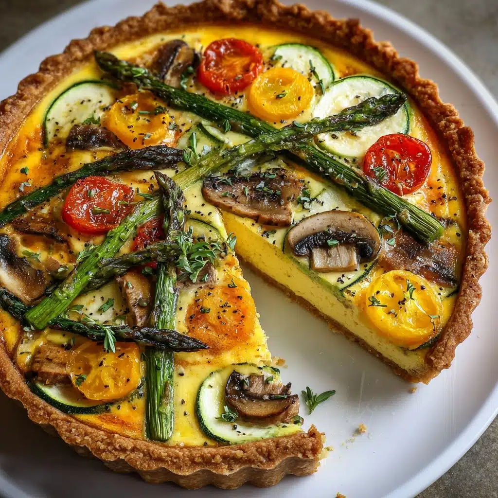 Spring Vegetable Quiche Recipe