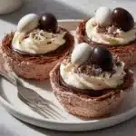 Chocolate Meringue Easter Nests Recipe