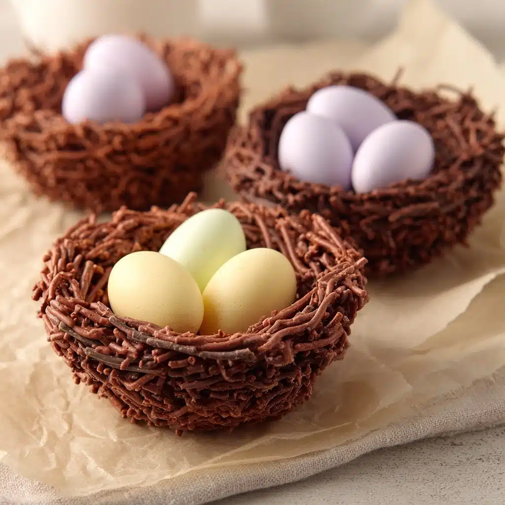 Delicious Easter Bird Nests Cookies Recipe - Recipe Image