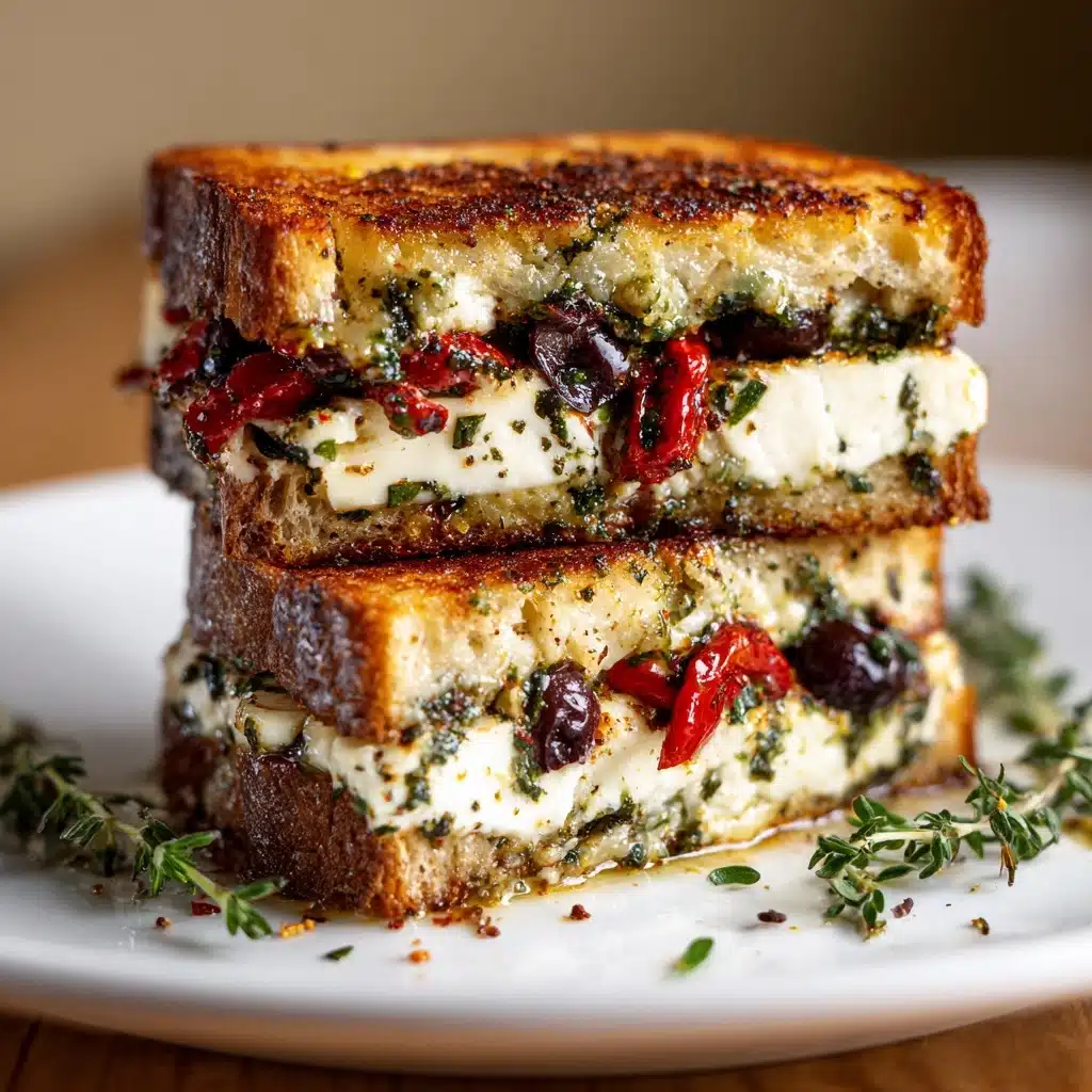 Olive Tapenade & Goat Cheese Sandwich Recipe