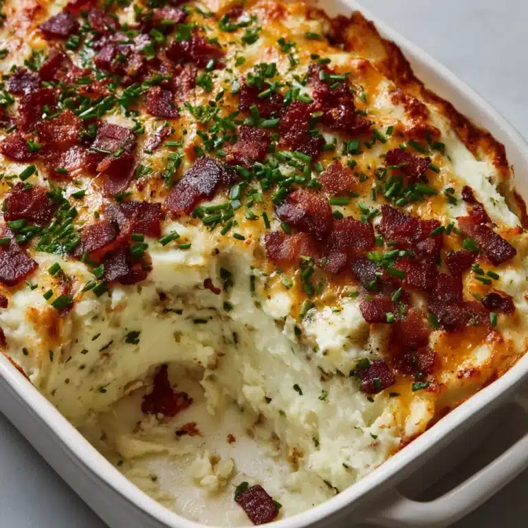 Loaded Mashed Potatoes Casserole Recipe