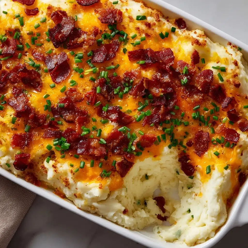 Loaded Mashed Potatoes Casserole Recipe - Recipe Image