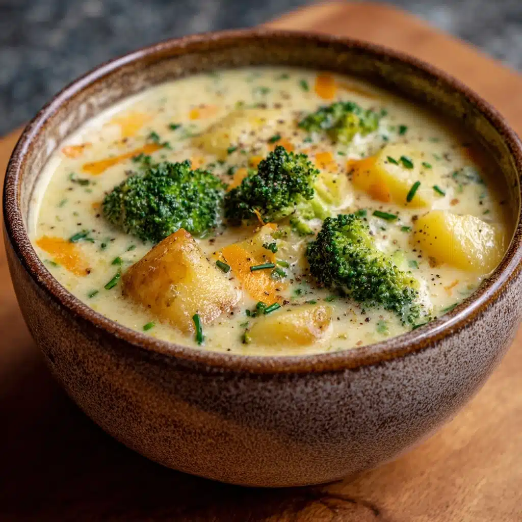 Crockpot Broccoli Cheddar Soup Recipe