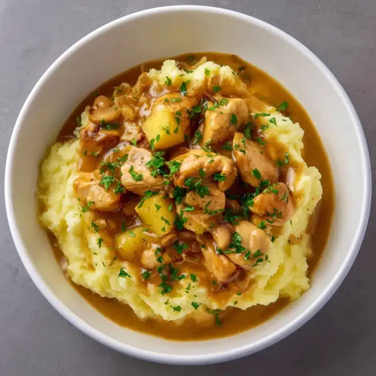 Chicken Mashed Potato Bowls Recipe