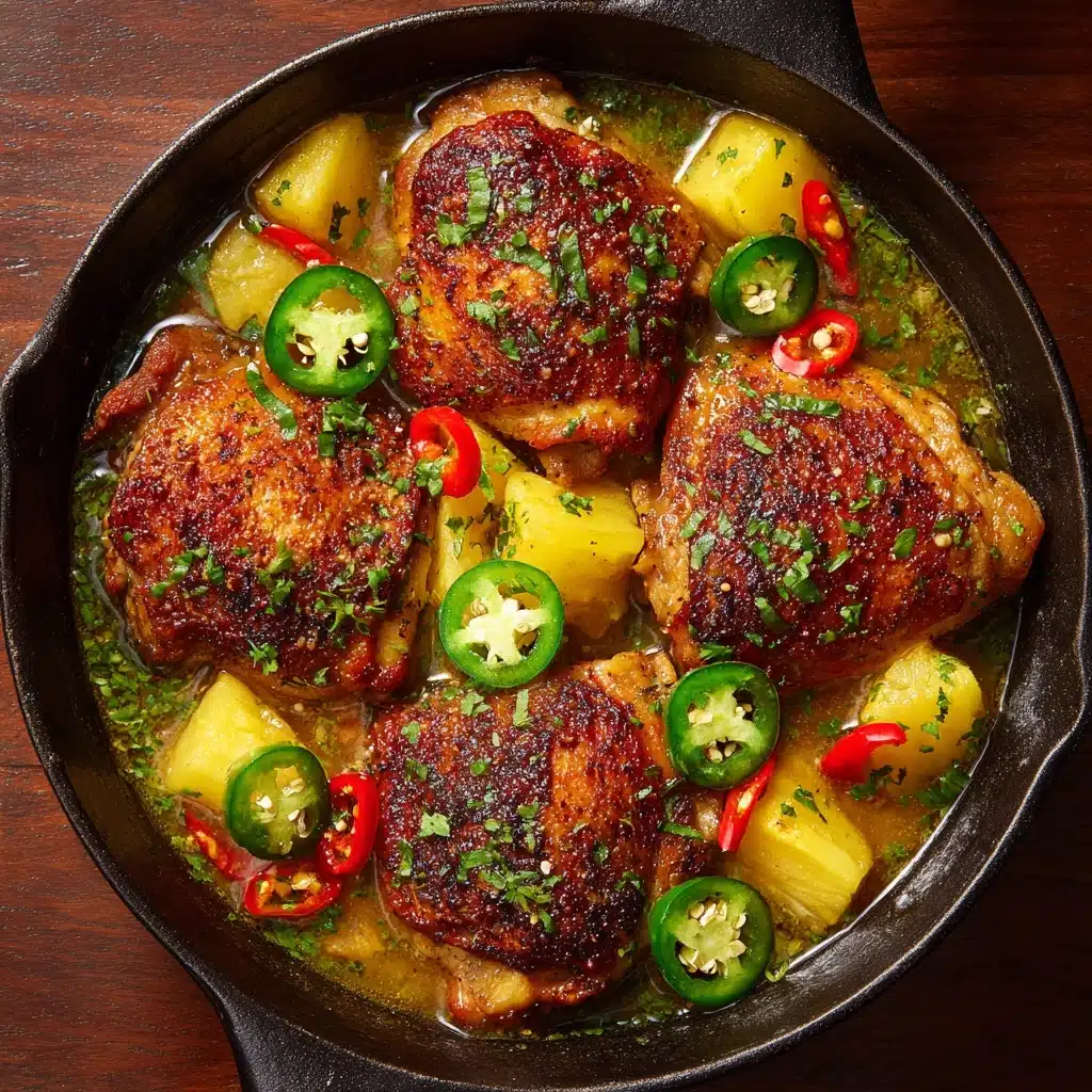 Jalapeno Peach Chicken Recipe - Recipe Image