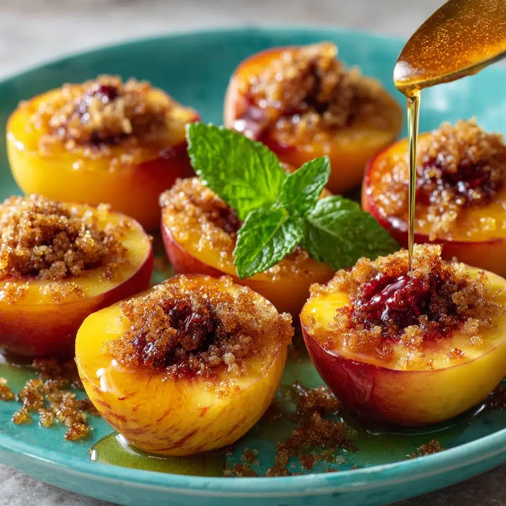 Cinnamon Sugar Baked Peaches Recipe - Recipe Image