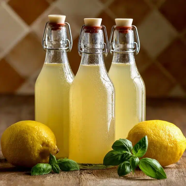 Basil Lemonade Drink Recipe
