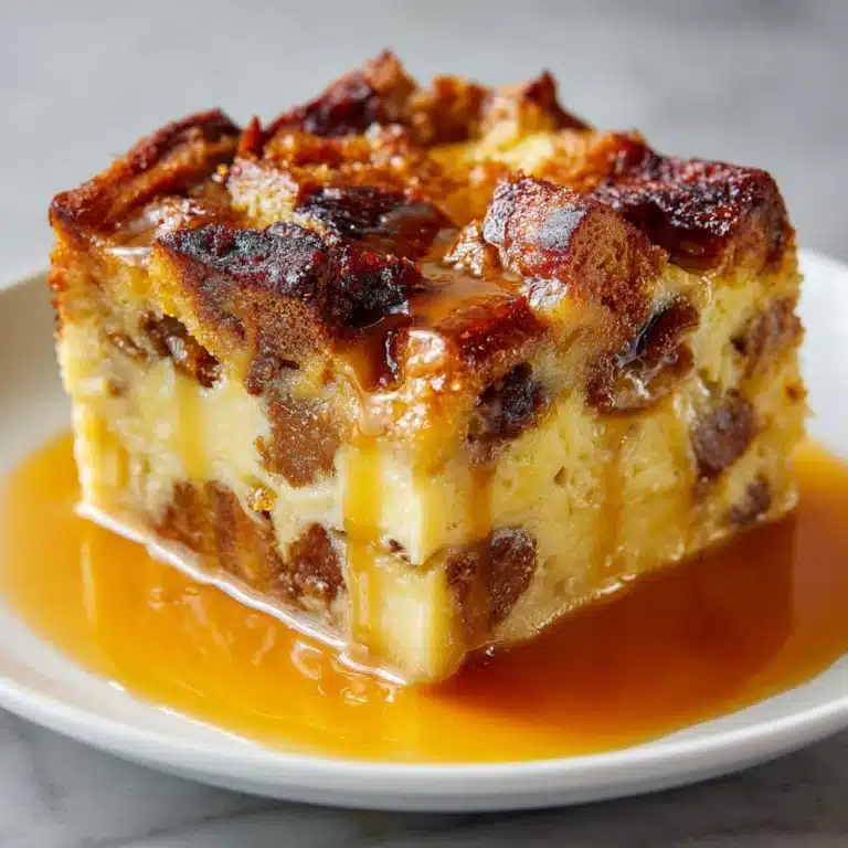 Caramel Bread Pudding Recipe