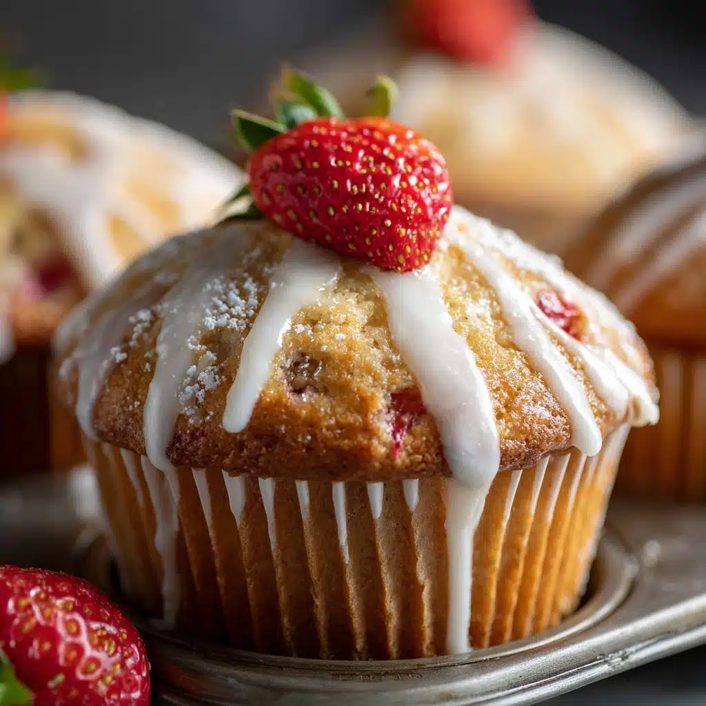 Strawberry Yogurt Muffins Recipe
