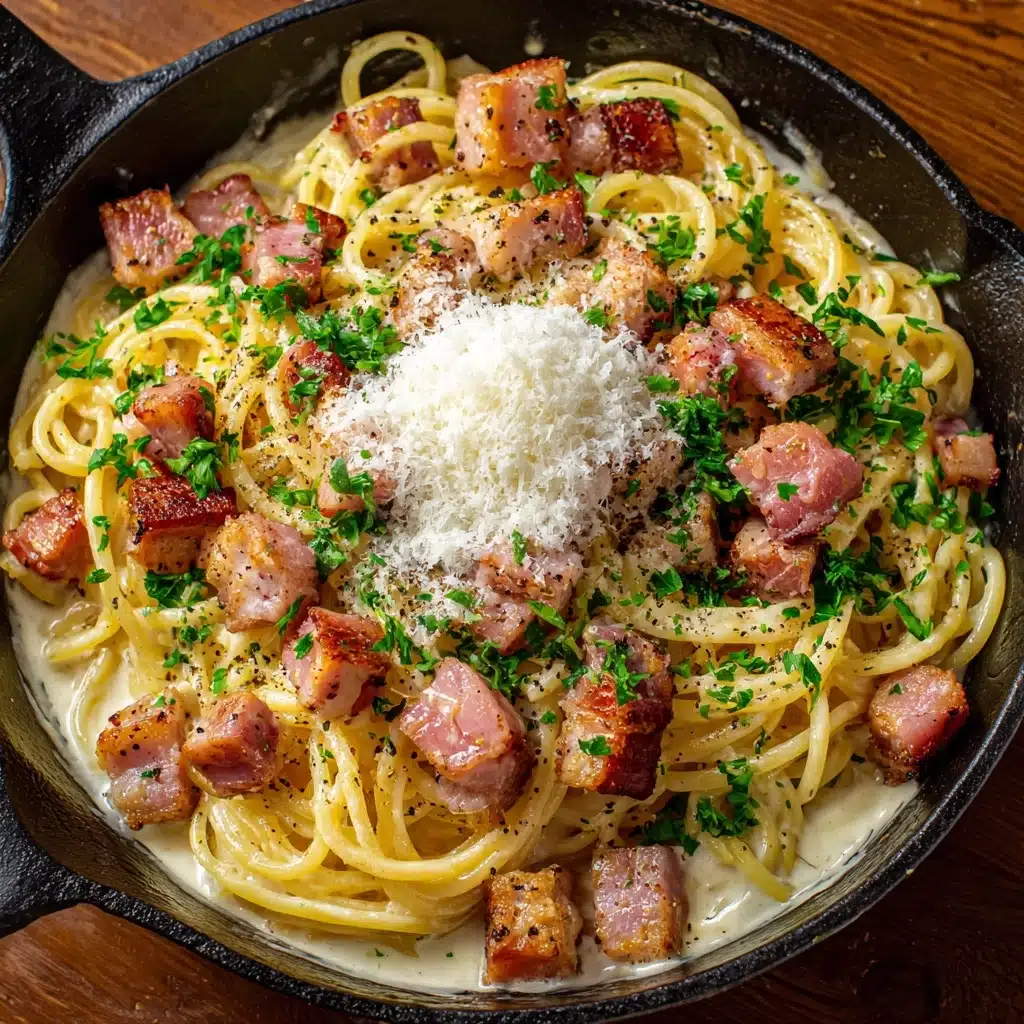 Italian Spaghetti Carbonara Recipe - Recipe Image