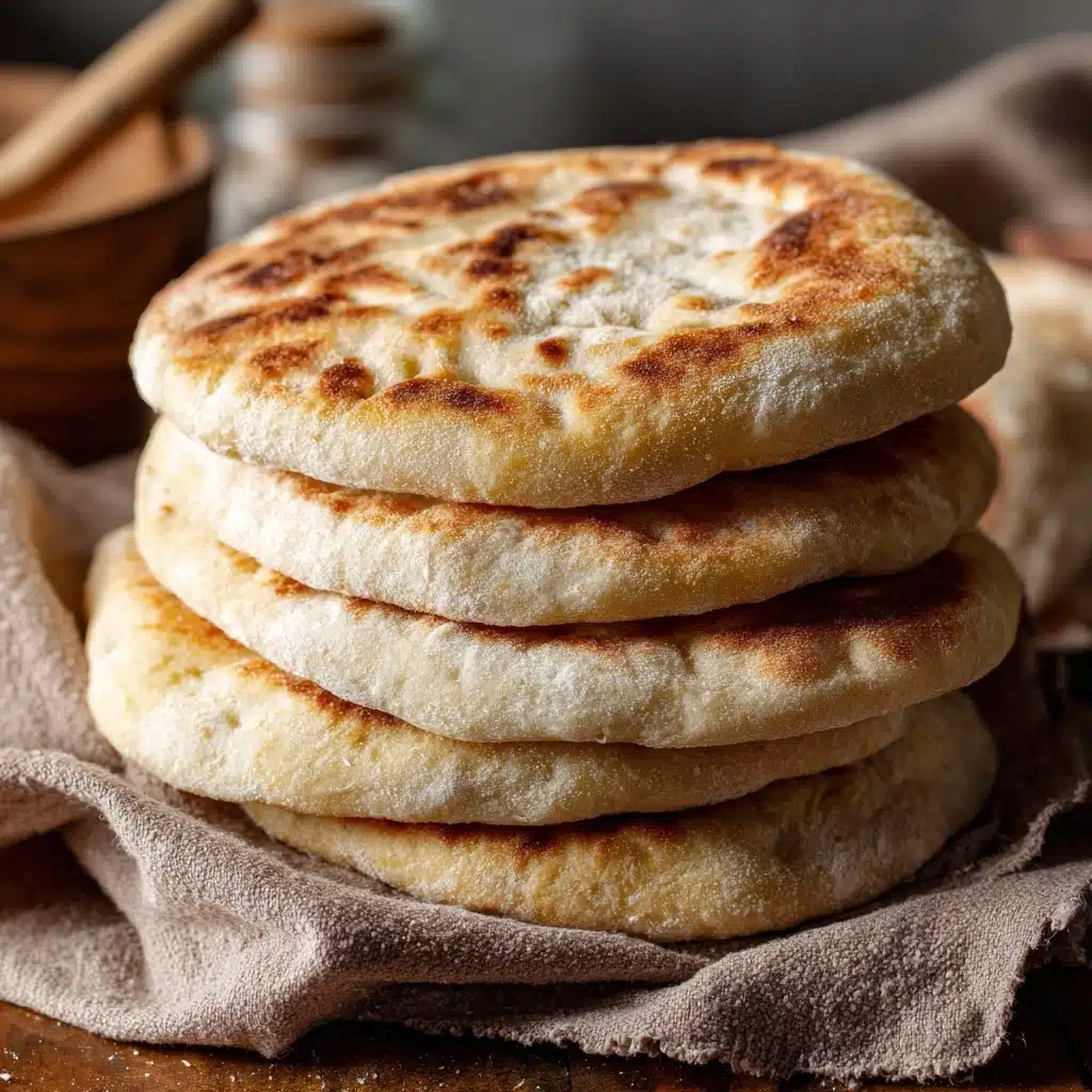 Homemade Pita Bread Recipe - Recipe Image