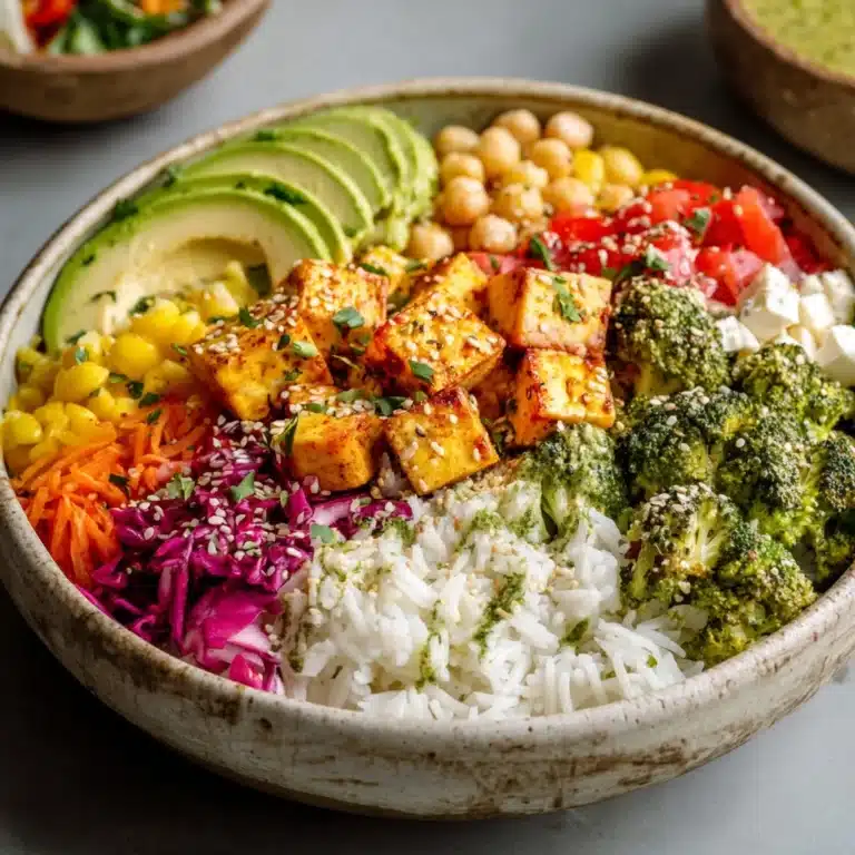 Vibrant Mediterranean Bowl Recipe