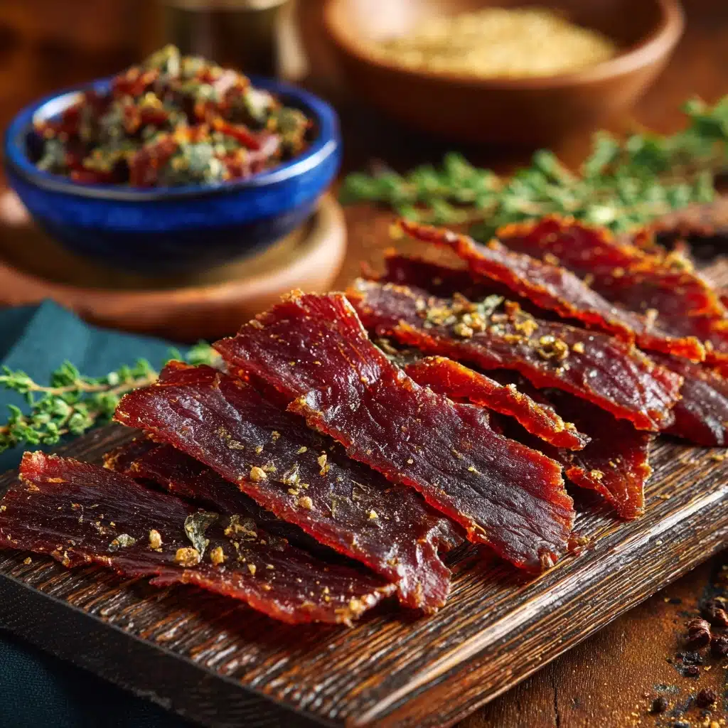 Air Fryer Beef Jerky Recipe - Recipe Image