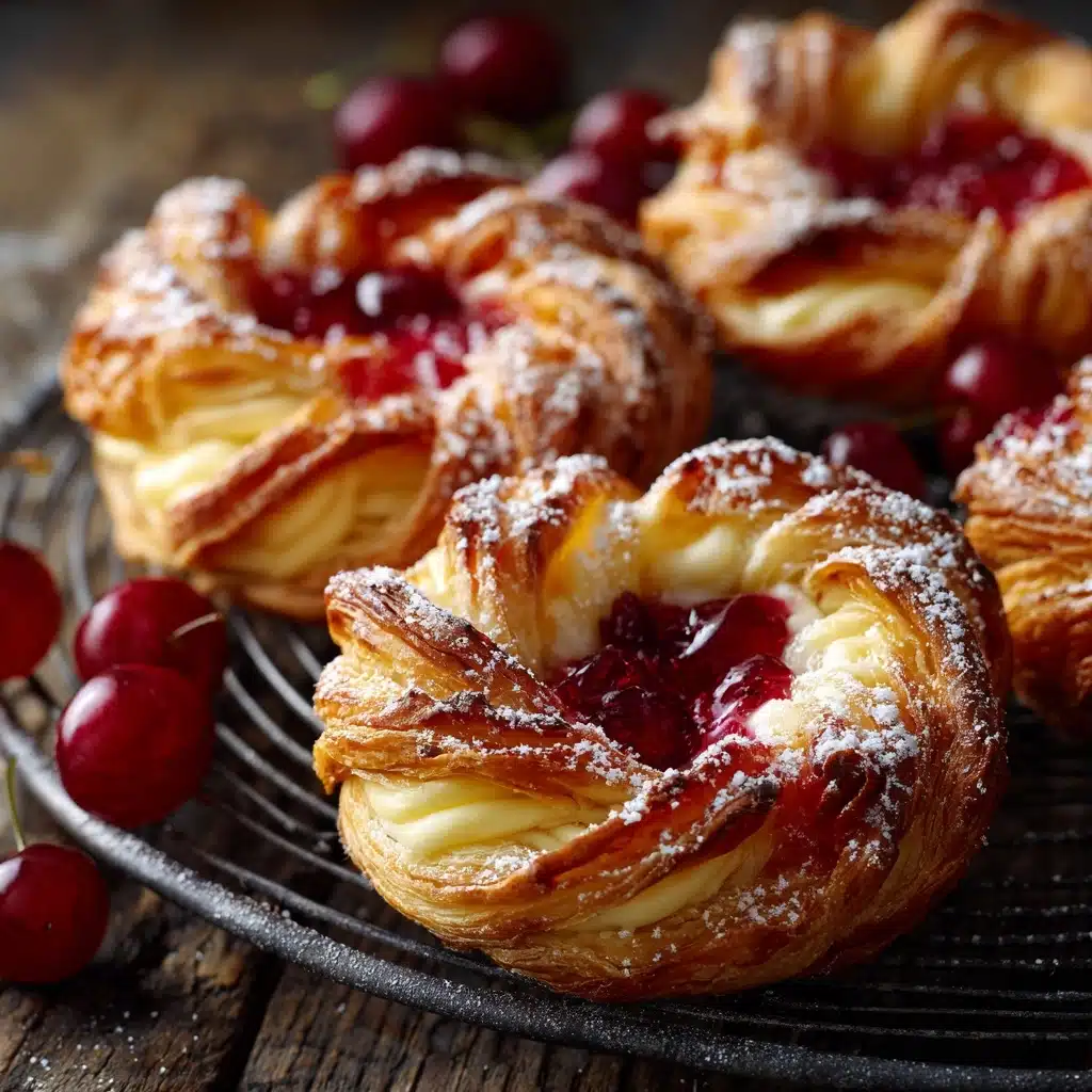 Easy Cherry Cheese Danish Recipe