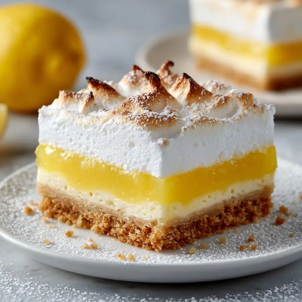 Zesty Lemon Meringue Pie Bars Recipe