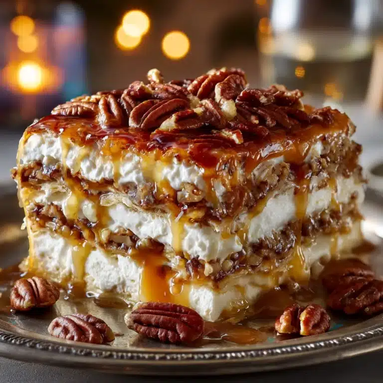 Southern Charm Pecan Pie Lasagna Recipe