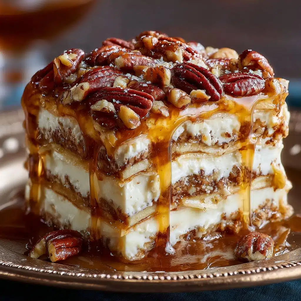 Southern Charm Pecan Pie Lasagna Recipe - Recipe Image