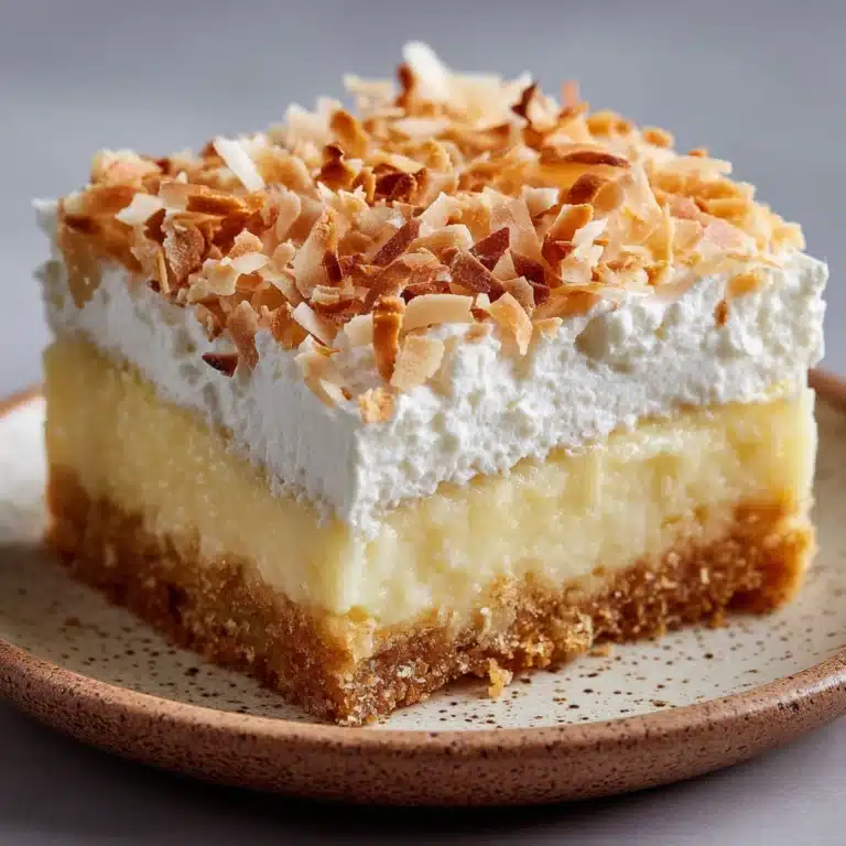 Island Dream Coconut Cream Bars Recipe