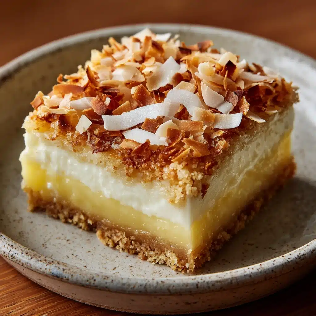 Island Dream Coconut Cream Bars Recipe - Recipe Image