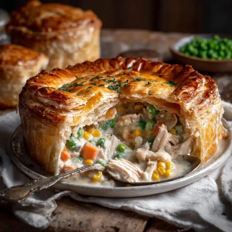 Chicken Pot Pie with Biscuits Recipe