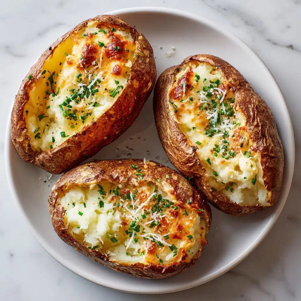 Air Fryer Baked Potatoes Recipe - Recipe Image