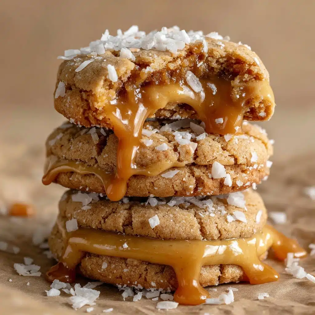 Salted Caramel Cheesecake Cookies Recipe - Recipe Image