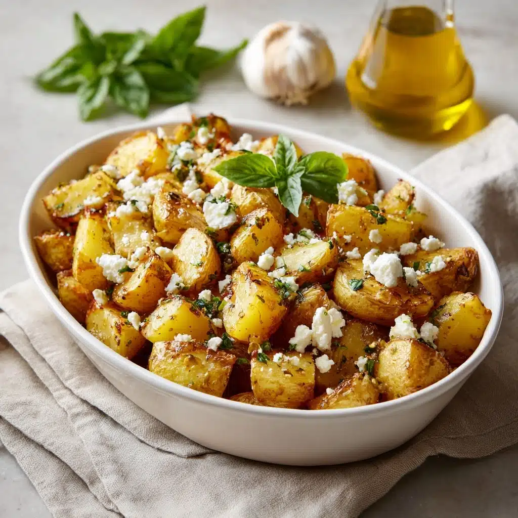 Baked Feta Potatoes Recipe
