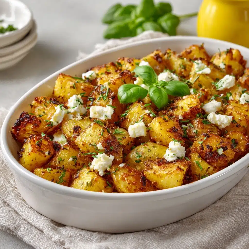 Baked Feta Potatoes Recipe - Recipe Image