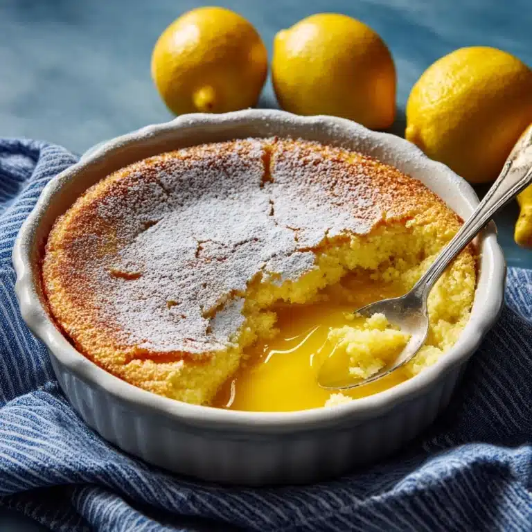 Magic Lemon Cobbler Recipe
