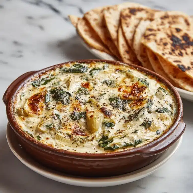 Creamy Spinach and Artichoke Dip Recipe