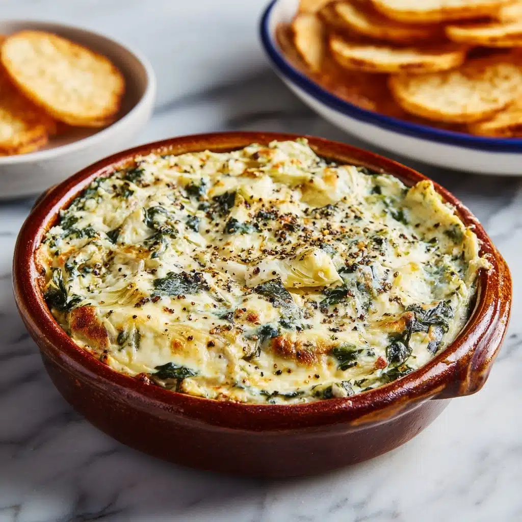Creamy Spinach and Artichoke Dip Recipe - Recipe Image