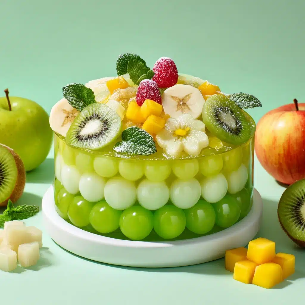 Leprechaun Fruit Salad Recipe - Recipe Image