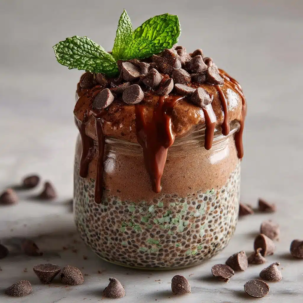 Mint Chocolate Chip Overnight Oats Recipe