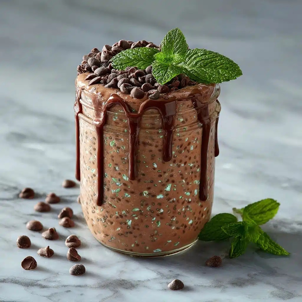 Mint Chocolate Chip Overnight Oats Recipe - Recipe Image