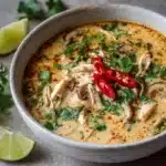 Slow Cooker Tom Kha Soup (Thai Coconut Chicken Soup) Recipe