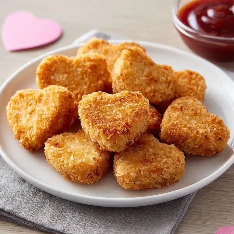 Heart-Shaped Chicken Nuggets Recipe