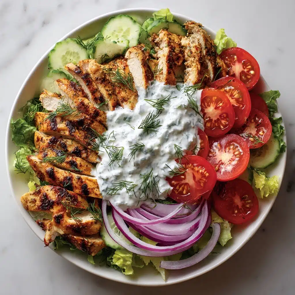 Tzatziki Chicken Salad Recipe - Recipe Image