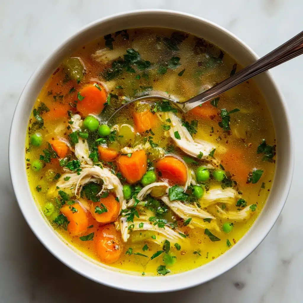Anti-Inflammatory Turmeric Chicken Soup Recipe
