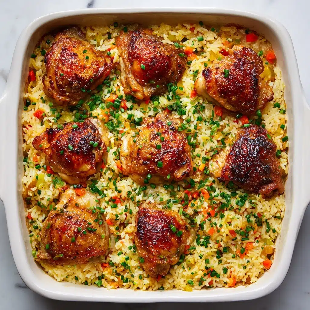 No Peek Chicken & Rice Casserole Recipe - Recipe Image