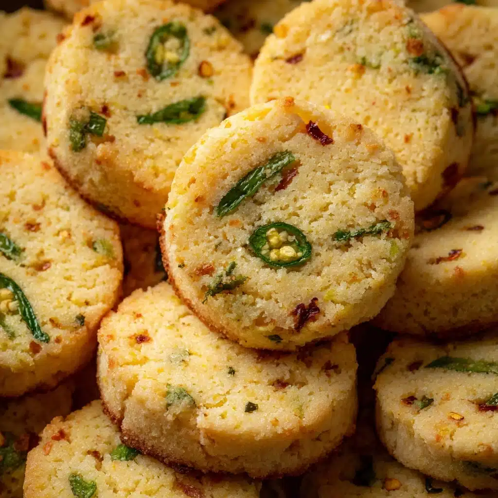 Cheesy Jalapeño Shortbread Recipe - Recipe Image