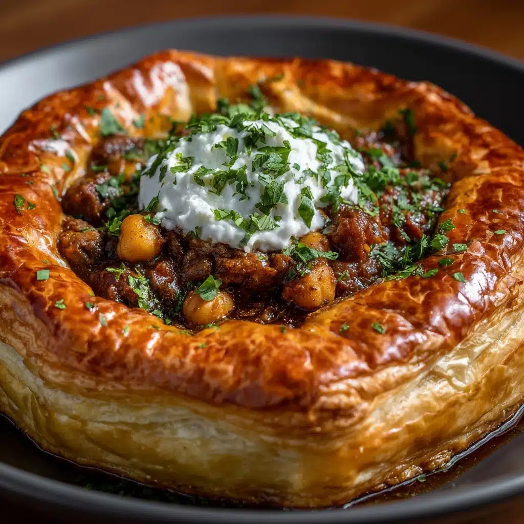 Short Rib Chili Pot Pie Recipe - Recipe Image