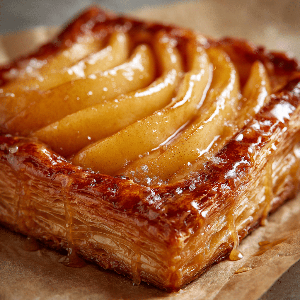 Caramel Apple Puff Pastry Recipe - Recipe Image