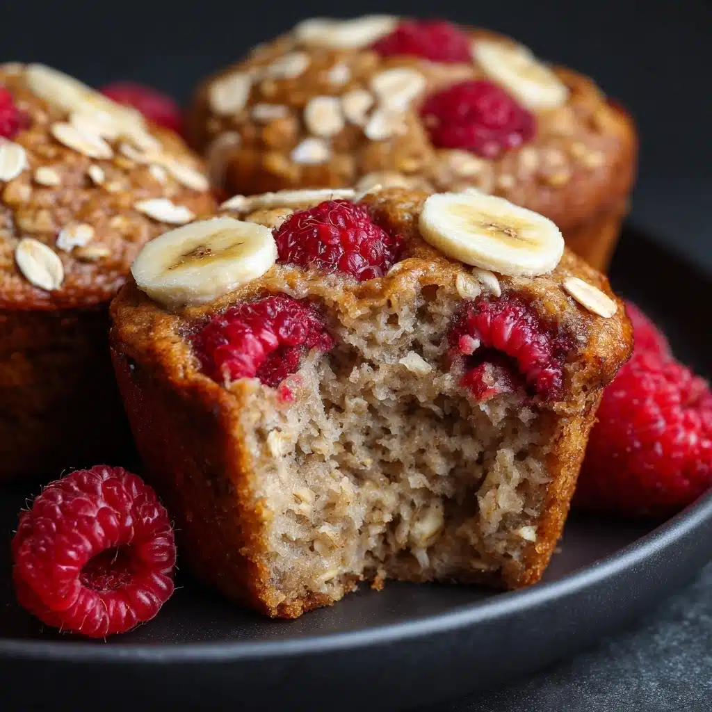 Healthy Banana Oat Muffins Recipe - Recipe Image