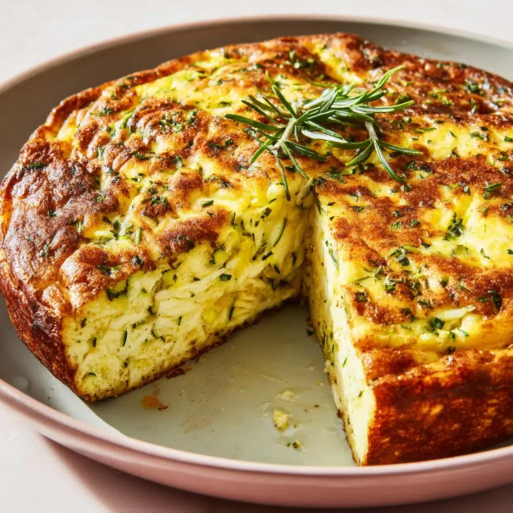Zucchini & Cheddar Frittata Recipe - Recipe Image