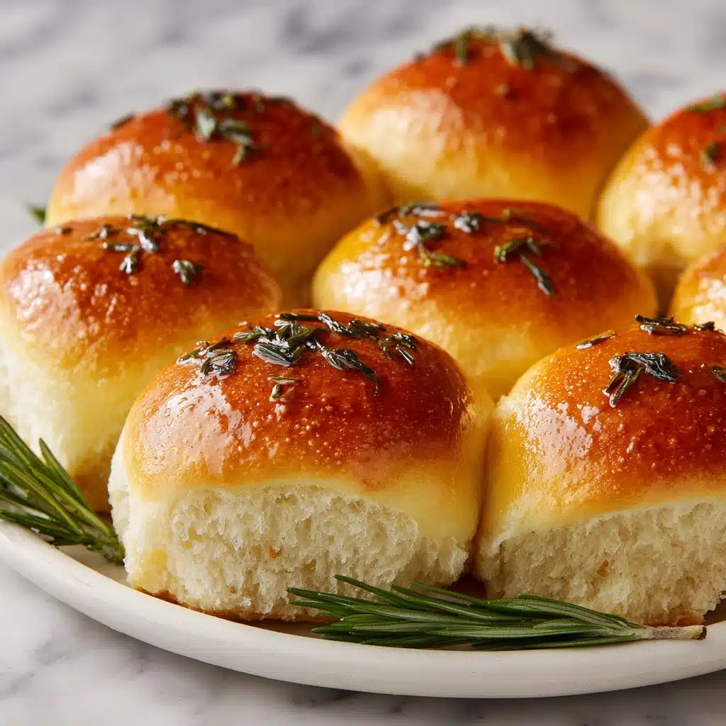Grandma’s Rosemary Dinner Rolls Recipe - Recipe Image