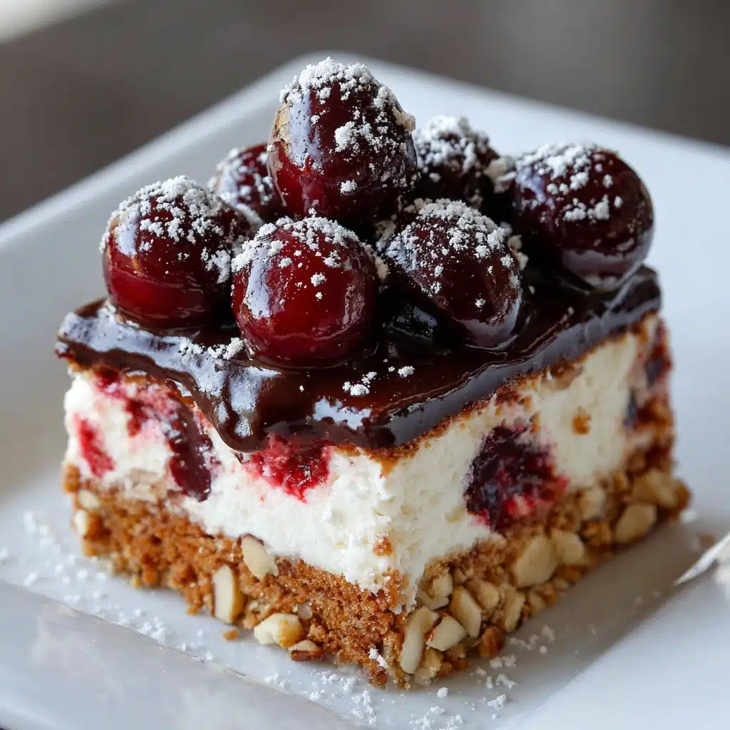 Cherry-Coconut Chocolate Torte Recipe - Recipe Image