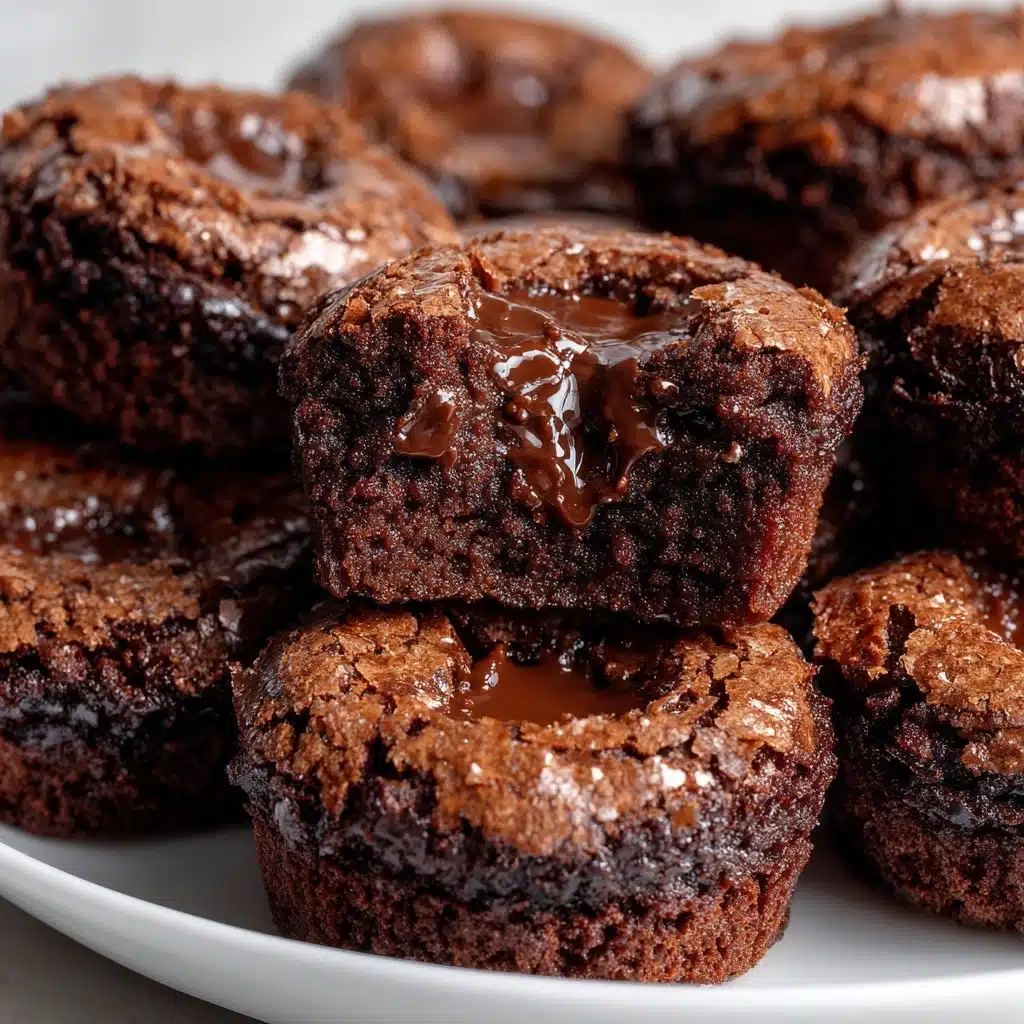 Fudgy Espresso Brownie Bites Recipe - Recipe Image