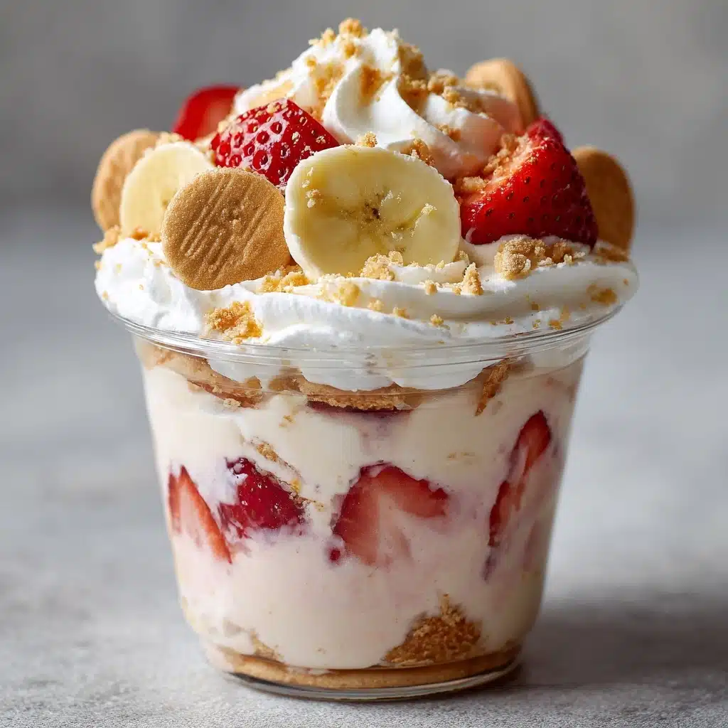 Strawberry Cheesecake Banana Pudding Recipe - Recipe Image