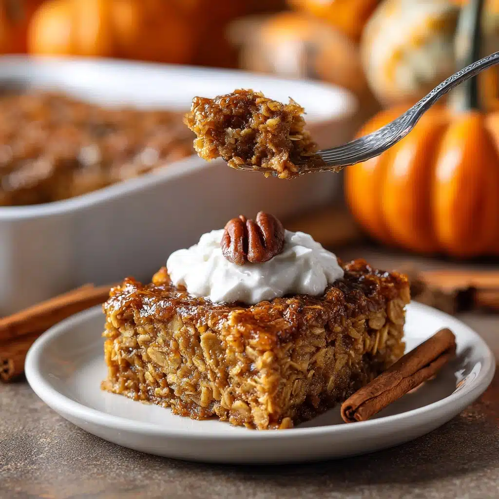 Pumpkin Baked Oatmeal Recipe - Recipe Image